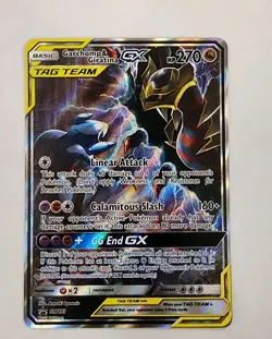 Pokemon Garchomp & Giratina GX Tag Team TCG SM193 Sun & Moon Promo - Image 1