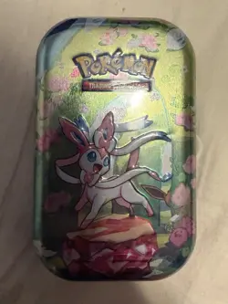 Prismatic Evolutions Mini Tin - Sylveon Art - Sealed Brand NEW - Pokemon TCG - Image 1