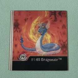 Pokemon 1999 Action Flipz Series One Dratini/Dragonair/Dragonite #79 - Image 3