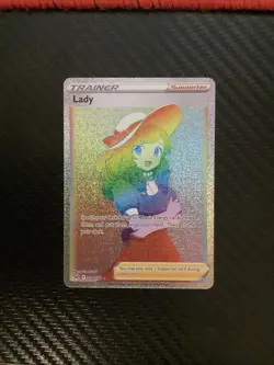 Pokemon TCG Lady 208/196 Lost Origin Secret Rare NM - Image 1