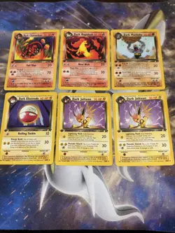 Pokemon TCG Vintage 1st Edition Lot Old School Jolteon Charmeleon Cards - Image 2