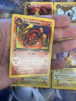 Pokemon TCG Vintage 1st Edition Lot Old School Jolteon Charmeleon Cards - Image 4