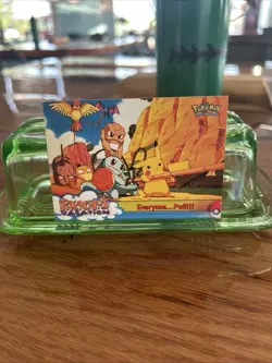 Pokemon Topps Pikachus Vacation Every One...Pull!!! #52 LP - Image 1