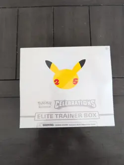 Pokemon TCG: 25th Anniversary Celebrations Elite Trainer Box (2021) 820650809439 - Image 1