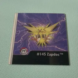 Pokemon 1999 Action Flipz Series One Zapdos #77 - Image 1