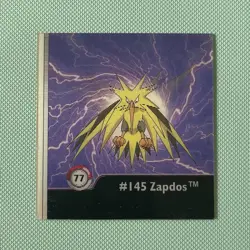 Pokemon 1999 Action Flipz Series One Zapdos #77 - Image 2