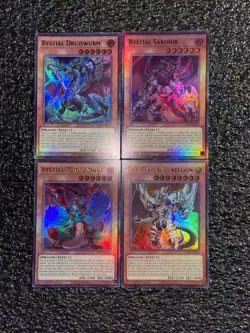 Yugioh! The Bystial Lubellion Magnamhut Saronir Druiswurm CH01 Ultra Rare NM - Image 1