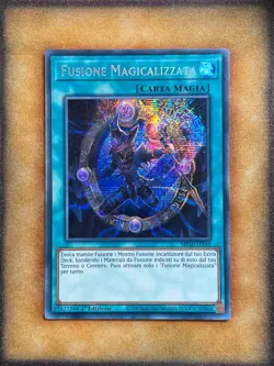 Yugioh Magicalized Fusion MP20-EN245 Secret Rare 1st Ed ITALIAN LP - Image 1