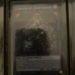 Yugioh Gorgon of Zilofthonia DUAD-EN050 Duelist's Advance Secret 1st Ed NM - Image 1