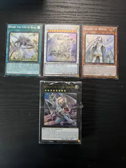 YUGIOH 1ST ED BLUE-EYES WHITE DESTINY STRUCTURE DECK FACTORY SEALED BUNDLE - Image 1