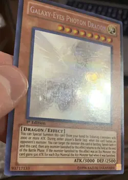 Galaxy-Eyes Photon Dragon Ghost 1st Edition PHSW-EN011 - NM - STAMP MISPRINT - Image 4