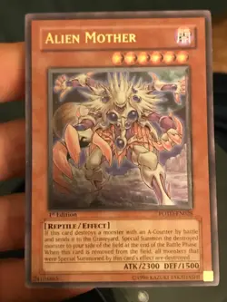 Alien Mother potd-en028 1st Edition Ultimate Rare Yu-Gi-Oh! NM - Image 1