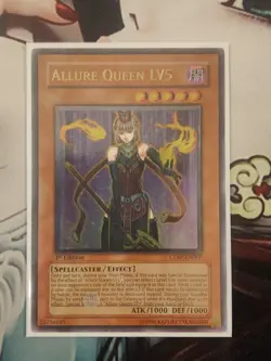 Yugioh Allure Queen LV5 CDIP-EN007 Ultimate Rare 1st Ed NM - Image 1