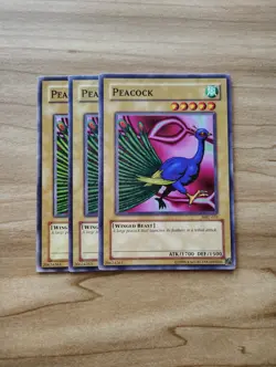 Yu-Gi-Oh! - Peacock 3X - Full Playset - Image 1