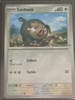 Pokemon Center Exclusive Preorder Lechonk Promo Card + Dragonite GameStop Promo - Image 4