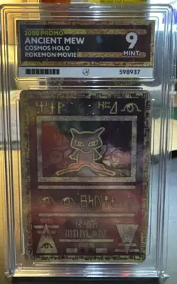 Ancient Mew ACE 9 Mint 2000 Promo Card. Graded Pokemon Card. - Image 1