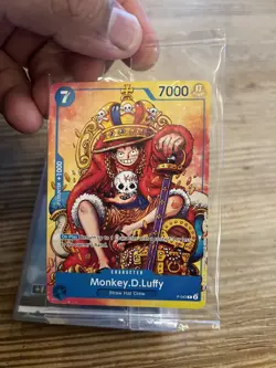 SEALED Monkey.D.Luffy Convention Promo 2024 P-043 One Piece Promotion Cards - Image 2