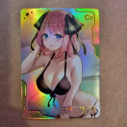 Goddess Story SENPAI HAVEN NINO NAKANO CP QUINTESSENTIAL QUINTUPLETS ANIME CARD - Image 1