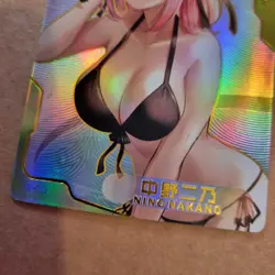 Goddess Story SENPAI HAVEN NINO NAKANO CP QUINTESSENTIAL QUINTUPLETS ANIME CARD - Image 2