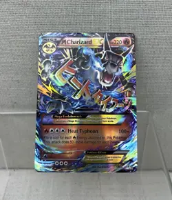 Pokemon Mega M Charizard EX Holo Ultra Rare Card 12/83 XY Generations - Image 1