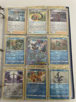 Pokemon EX And Holo Rare Binder sleeve Lot Of 54 Sleeved Cards - Image 2