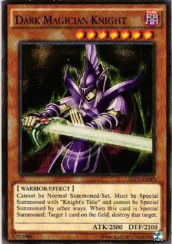 DARK MAGICIAN KNIGHT YuGiOh YU GI OH Custom Anime Collectible Card - Image 1