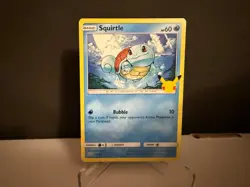 Squirtle 17 2021 Pokemon McDonald's 25th Anniversary Promo Card NM+ - Image 1