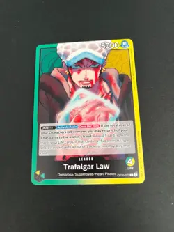 One Piece OP10-022 Trafalgar Law Leader Trading Card TCG One Piece - Image 2