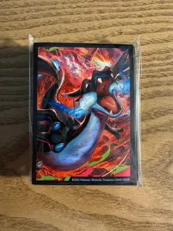 Mega Charizard X ex Ultra Premium Collection Card Sleeves - Image 1