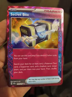 Pokemon TCG Secret Box 163/167 Twilight Masquerade Holo Card - Image 1