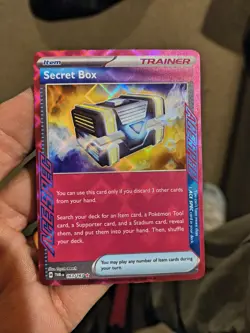 Pokemon TCG Secret Box 163/167 Twilight Masquerade Holo Card - Image 2