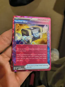 Pokemon TCG Secret Box 163/167 Twilight Masquerade Holo Card - Image 3