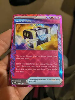 Pokemon TCG Secret Box 163/167 Twilight Masquerade Holo Card - Image 4