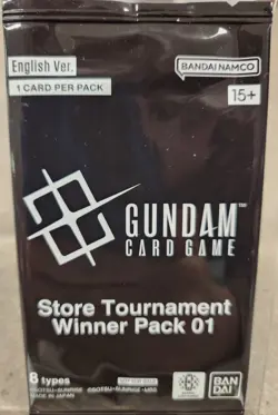 Gundam TCG Tournament Winner Pack Card Game Promo Foil Alt Art - Image 1