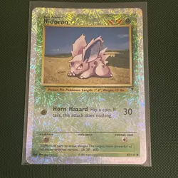 Pokemon Nidoran Legendary Collection Reverse Holo Card 83/110 near mint - Image 1