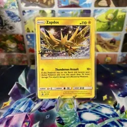 Zapdos SM159 Team Up Holo Rare Prerelease Promo Pokemon Card * New * - Image 1