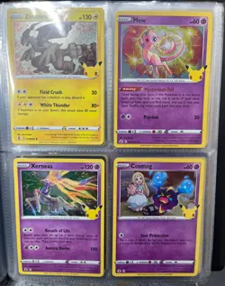 pokemon celebrations master set (except gold mew) plus 14 promo cards - Image 4