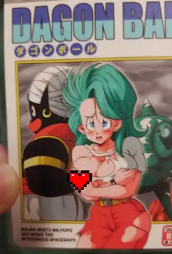 BULMA DRAGON BALL Z WAIFU ANIME CARD #2 - Image 2