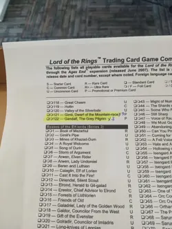 LOTR TCG Mines of Moria (Series 2) Card Lot of 79 NM - Image 5