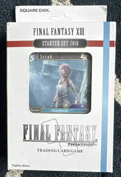 Final Fantasy XIII Starter Set 2018 Square Enix New Sealed Tcg With Extra Cards! - Image 2