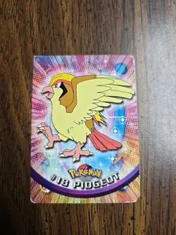 Topps Pidgeot #18 Pokemon Trading Card Game 1999 TV Series Vintage - Image 1