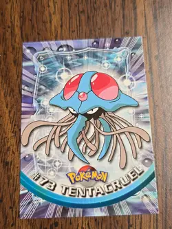 Topps 1999 Tentacruel 73 Green Logo Pokemon Card - Image 1