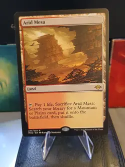 MTG Magic the Gathering Arid Mesa (244/686) Modern Horizons 2 LP - Image 1