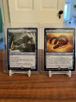Wan Shi Tong, Librarian Non-Foil NM & The Unagi of Kyoshi Island Non-Foil NM - Image 1
