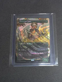 HALO FOIL - Llanowar Elves - MTG Encyclopedia Of Magic - Secret Lair - 0039 - Image 2
