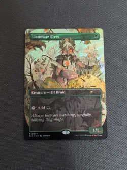 HALO FOIL - Llanowar Elves - MTG Encyclopedia Of Magic - Secret Lair - 0039 - Image 5