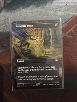 Vampiric Tutor (Borderless) Dominaria Remastered Regular - Image 1