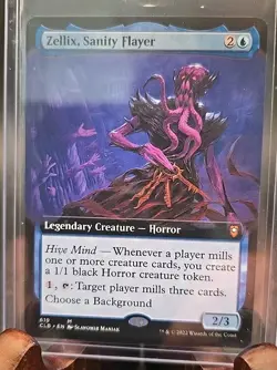 Zellix, Sanity Flayer (Extended Art) Commander Legends: Battle for Baldur's Gate - Image 3