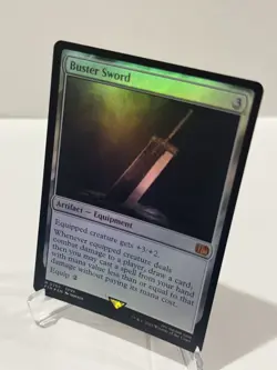 NM Foil Final Fantasy Buster Sword Magic MTG FIN M 0255 - Image 2