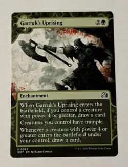 MTG Garruk's Uprising - Wilds of Eldraine: Enchanting Tales NM - Image 1